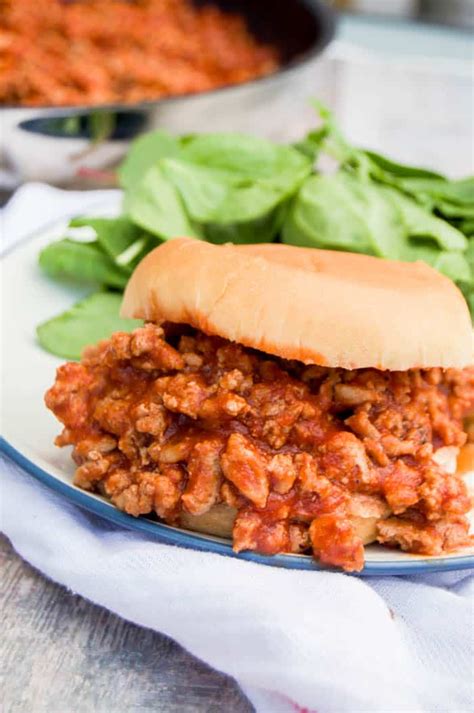 Sloppy Joes Ground Turkey