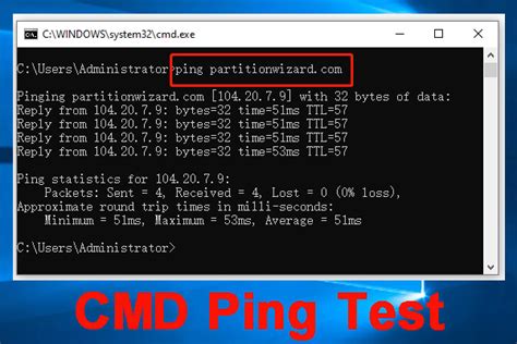 Cmd Ping Test How To Ping From Command Prompt Windows 1011