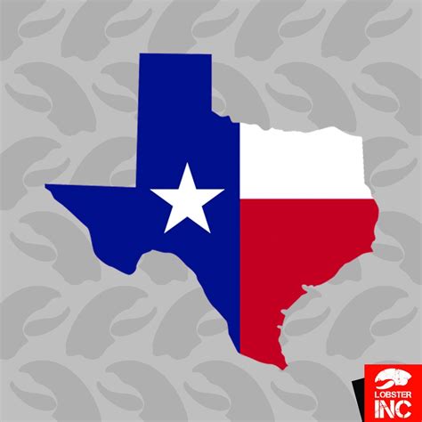 Texas Shape State Flag Sticker Self Adhesive Vinyl America Etsy 日本