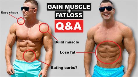 How To Build Muscle And Lose Fat Qanda Youtube