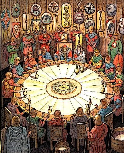 King Arthur Knights Round Table Picture