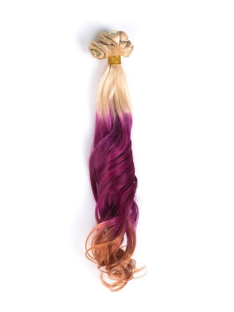 Mermaid Colorful Indian Remy Clip In Hair Extensions Cd003 Clip In Donalovehair