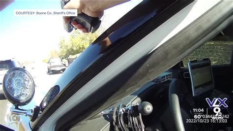 VIDEO: Bodycam shows woman kicking Boone County deputies during arrest