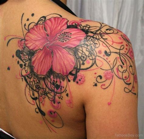 Stylish Pink Flower Tattoo Tattoo Designs Tattoo Pictures
