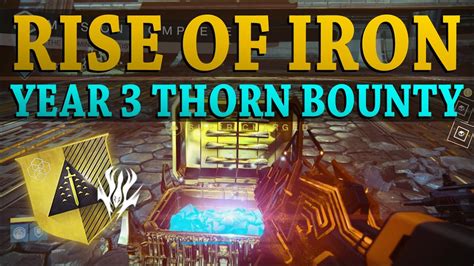 Rise of iron is the first piece of destiny content to leave the older consoles behind, so you'll have to be on ps4 or xbox one to play it. Destiny: Rise of Iron - Year 3 Thorn Quest - Part 2 - YouTube