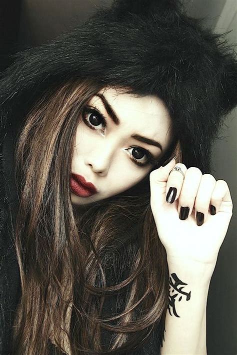Picture Of Wylona Hayashi Goth Beauty Goth Fashion Punk Goth Model