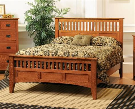 Siesta Mission Bed From Dutchcrafters Amish Furniture