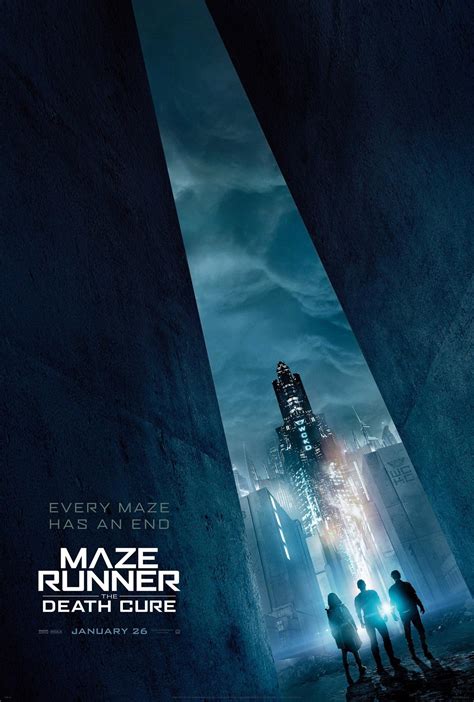 Дилан о'брайен, роза салазар, томас сэнгстер, кая скоделарио, уолтон гоггинс премьера: Maze Runner: The Death Cure (2018) Poster #3 - Trailer Addict