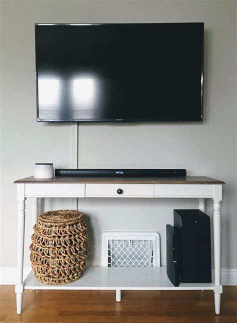 Hide Cables On Wall Hide Tv Cords Hiding Cords Apartment Living