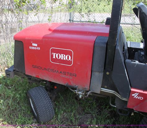 2004 Toro Groundsmaster 4100 D Lawn Mower In Wichita Ks Item 6242