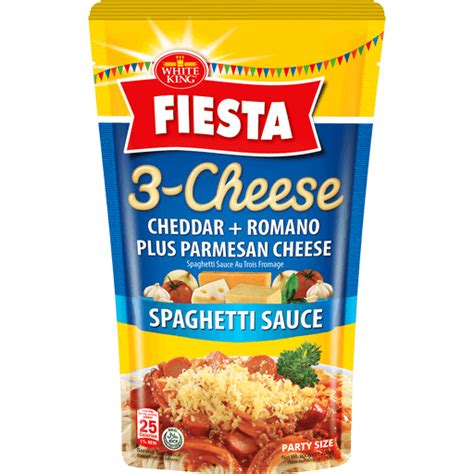 Fiesta 3 Cheese Spaghetti Sauce 900g Pasta Sauces Walter Mart