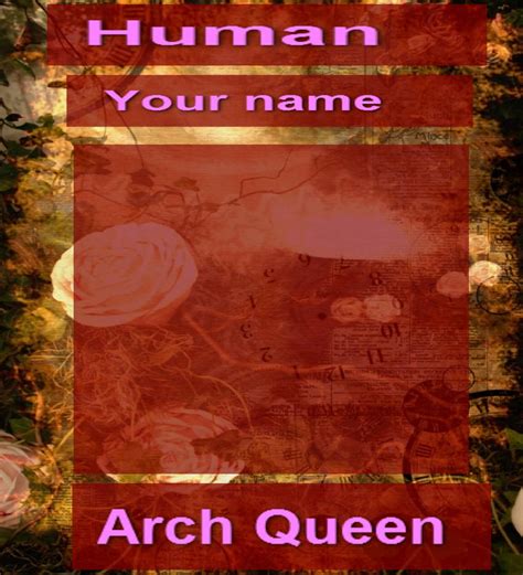 Human Arch Queen App By Neshemadarkangel On Deviantart