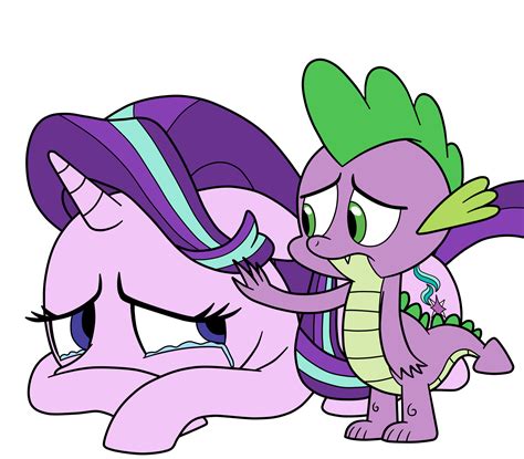 Safe Artist Eagc Character Spike Character Starlight Glimmer Species Dragon