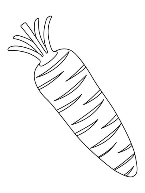 Carrot Coloring Pages Download And Print Carrot Coloring Pages