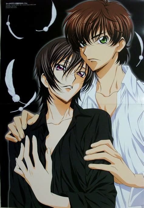 Code Geass Beard And Glasses Poster Promo Official Yaoi Bl