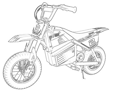 10 Free Dirt Bike Coloring Pages for Kids | Save, Print, & Enjoy!