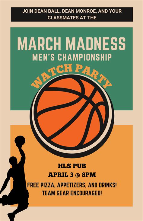 March Madness Watch Party Mens Championship Harvard Law School