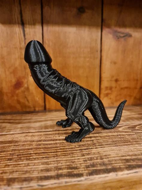 Dickasaurus Dino Cock Penis Headed Dinosaur Novelty Gag T Etsy