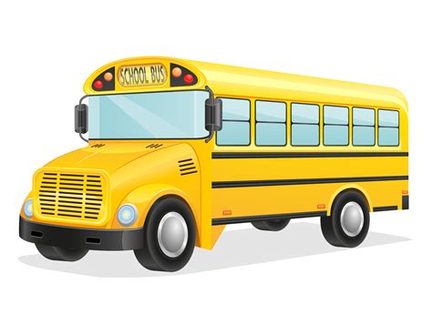 School Bus Vector Illustration 513728 Vector Art At Vecteezy