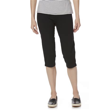 laura scott women s knit capri pants shop your way online shopping and earn points on tools