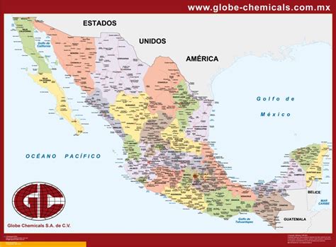 Mapa Personalizado Para Mexico Tienda Mapas Posters Pared