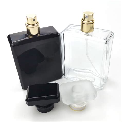 90ml Custom Made Glass Perfume Bottle High Quality Empty Perfume