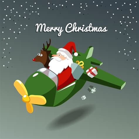 Charity Christmas Ecard Flying Santa Send A Charity Card Birthday Anniversary Thank You