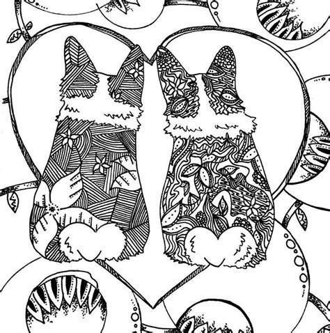 We provide coloring pages, coloring books you can download, favorites, color online and print these corgi for free. Pin på Corgi | Art & Fun Stuff