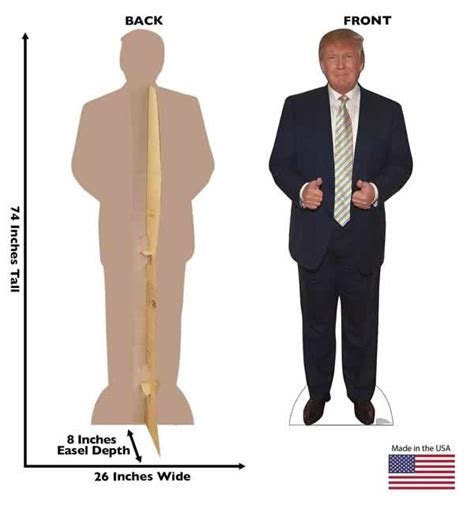 Lonely This Life Size Trump Cardboard Cutout Should Do The Trick