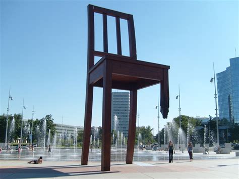 Geneva Switzerland Europe Three Legged Chair