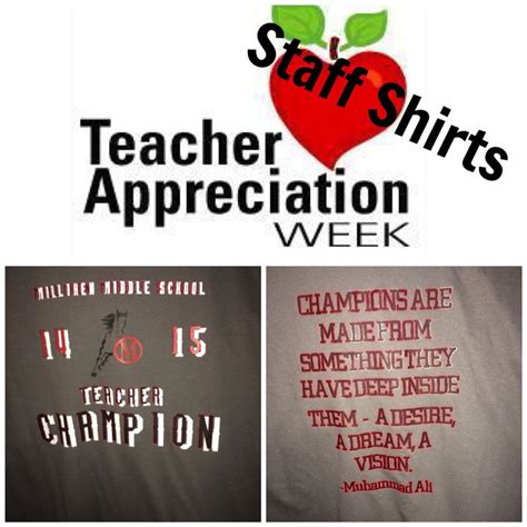Teacher Champion T Shirts In Continuing With This Years Theme Every