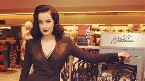 Dita Von Teese In Sexy Black Lace Happy Black Friday