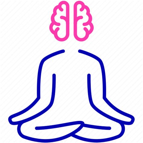Meditation Mindfulness Yoga Icon Yoga Icon Meditation Icon