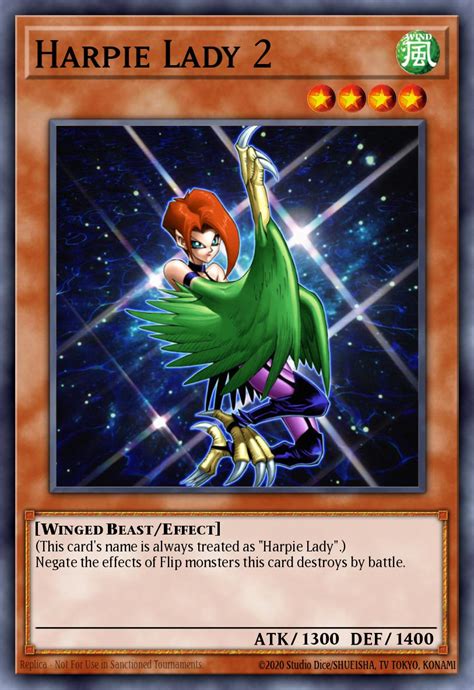 Harpie Lady 2 Yu Gi Oh Card Database Ygoprodeck