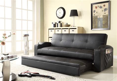 Do you suppose cheap pull out couch seems nice? Homelegance Novak Elegant Lounger Sofa with Pull Out ...