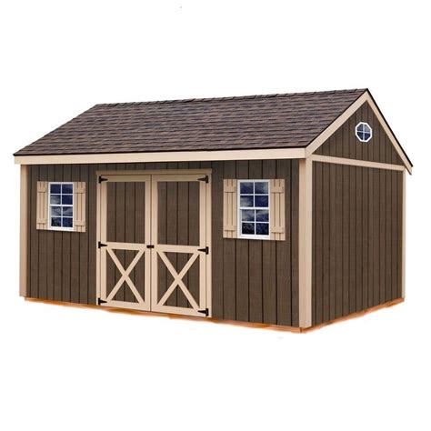 Brookfield 16 Ft X 12 Ft Wood Storage Shed Kit Clear Shedkits
