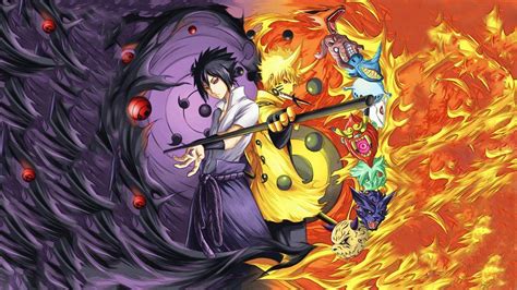 Live Wallpaper Naruto Vs Sasuke Naruto Sasuke And Boruto Vs Momoshiki