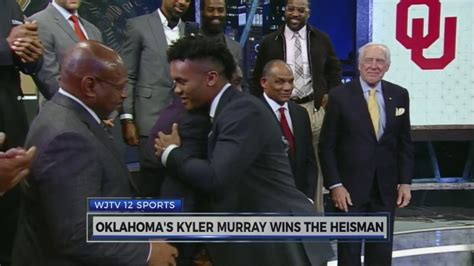 Oklahomas Kyler Murray Wins The 2018 Heisman Trophy