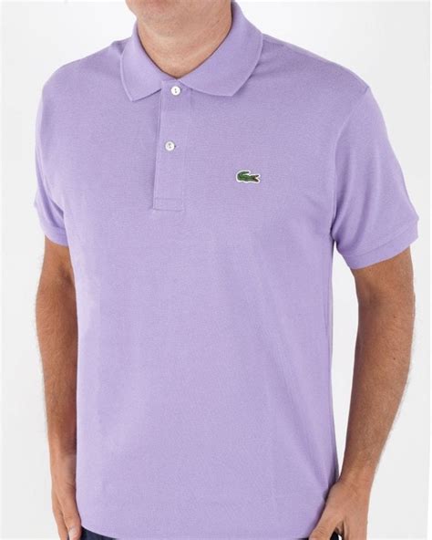 Lacoste Classic Polo Shirt Purple S Casual Classics
