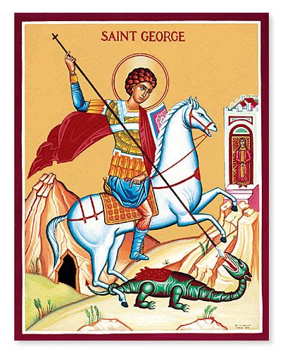 St george's symbol was a red cross on a white background, becoming the st george's cross we know today. Saint George the Great Martyr. A Constantinian Knight's ...