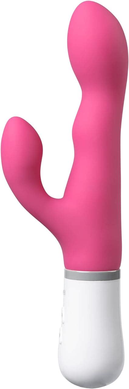 Lovense Nora Rabbit Vibrator With App Control Pink G Spot Thrusting