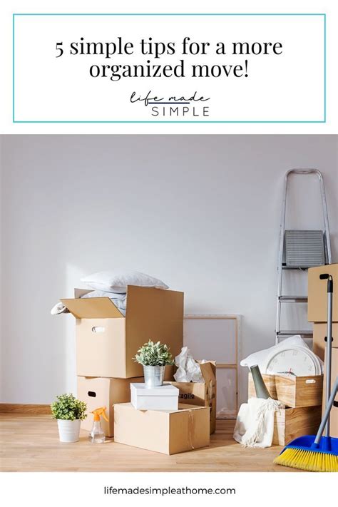 Moving To A New House Heres How To Stay Organized Organizing For A