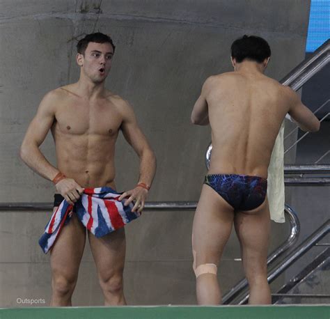 Tom Daley Wet In The Pool Scans Naked Male Celebrities
