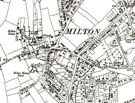 Milton Village Maps Milton Heritage Society