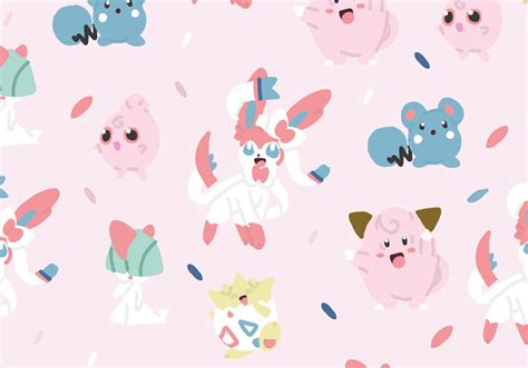 Collection by sally foster • last updated 8 weeks ago. Fairy Type Pokemon Pattern - Download Free Vectors ...