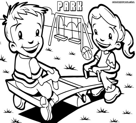 Kids will love the fun images of beaches, parks, flowers, animals, ice cream, and more summertime fun of these coloring pages. Free Park Coloring Page, Download Free Clip Art, Free Clip ...