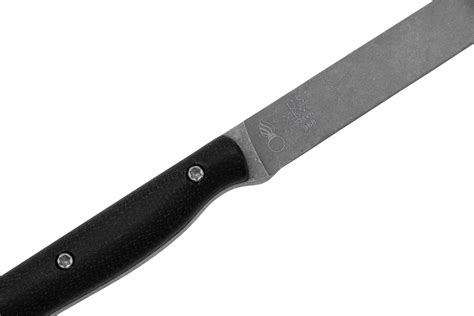 White River Exodus 3, Black Canvas Micarta, Kydex sheath, fixed knife