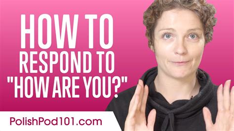 How do you say yoga in polish. 10 Responses to "How are you?" in Polish - YouTube