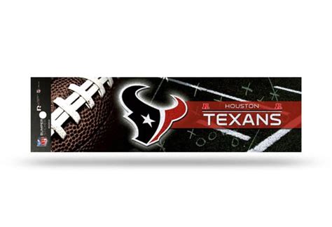 Nfl Football Houston Texans Bumper Sticker Officially Licensed Custom