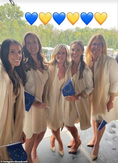 Glamorous Ryder Cup Wags Share Behind The Scenes Snaps